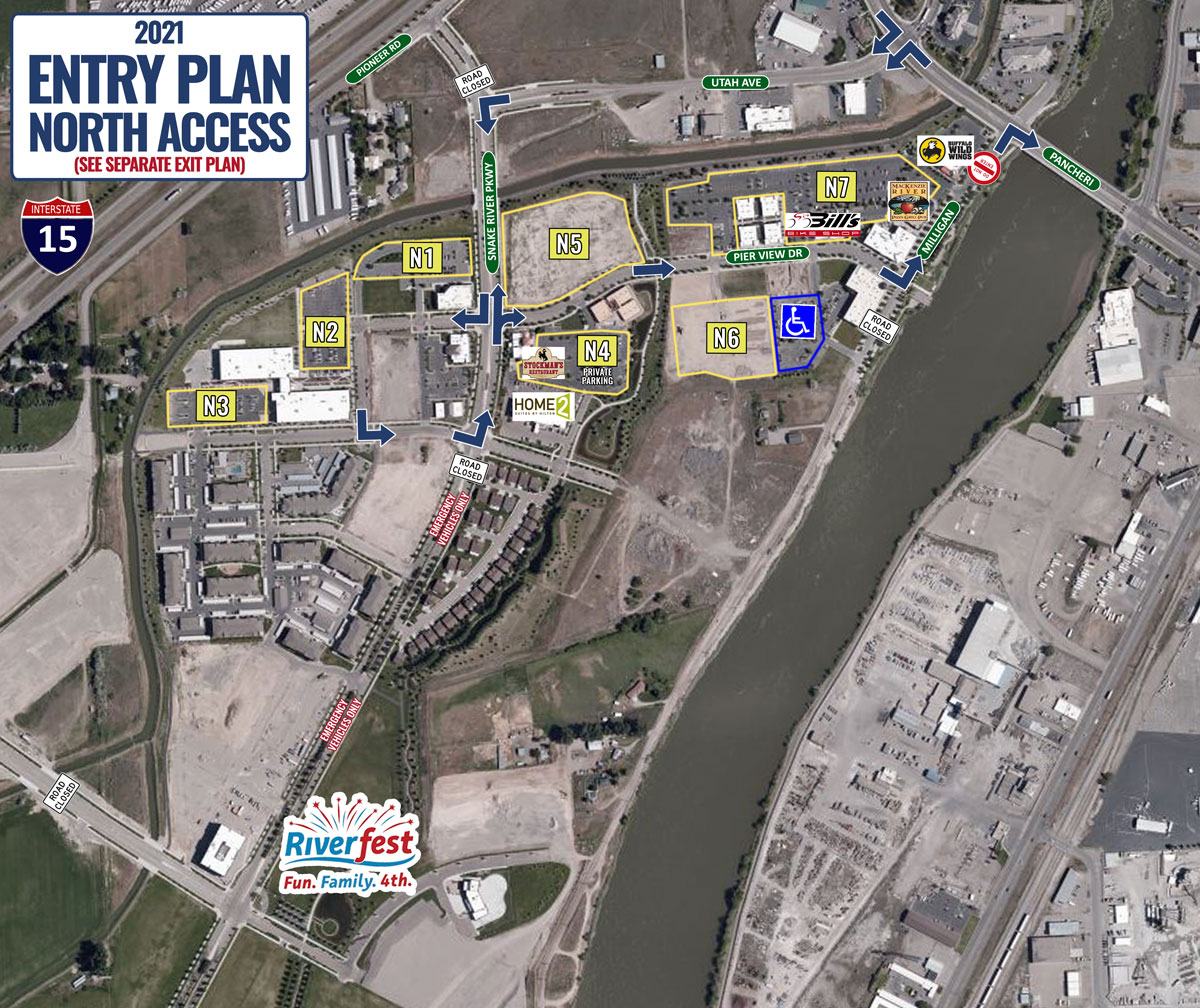 2021 North Entry Parking Plan