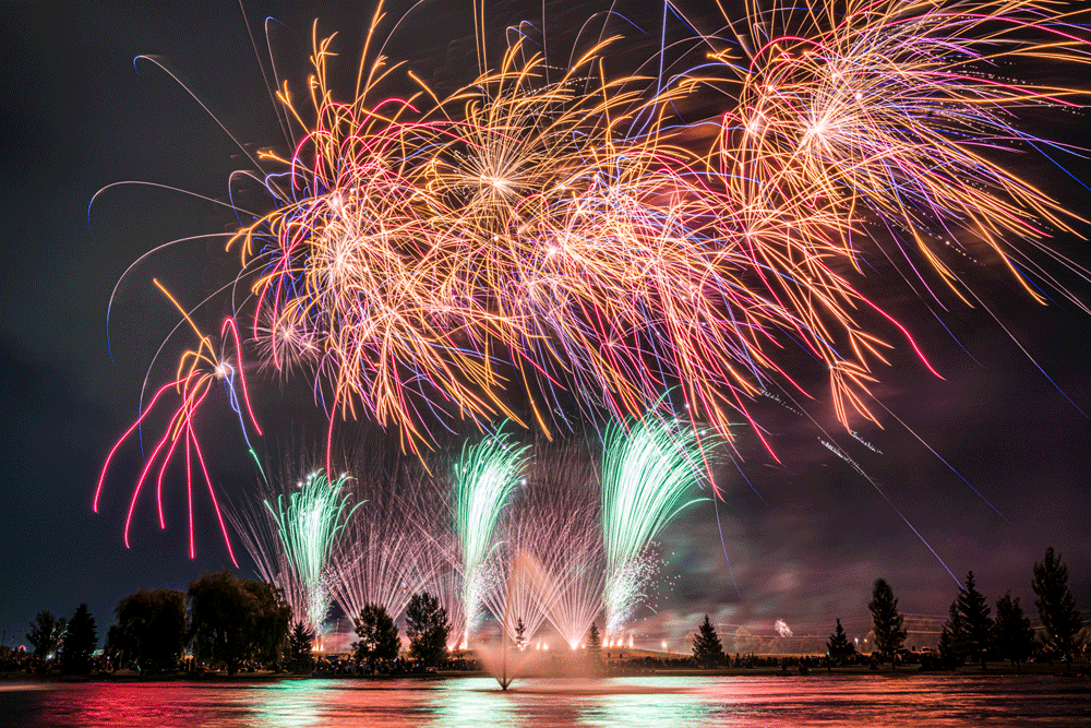 Melaleuca Freedom Celebration firework show