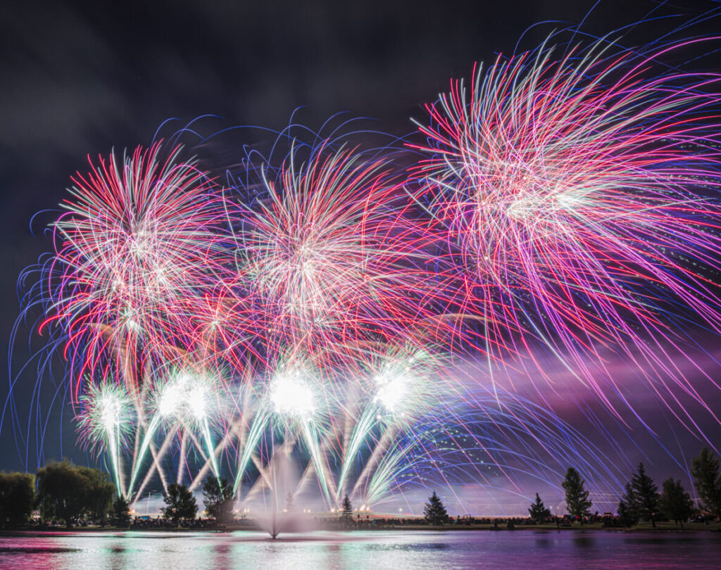 Melaleuca Freedom Celebration firework show